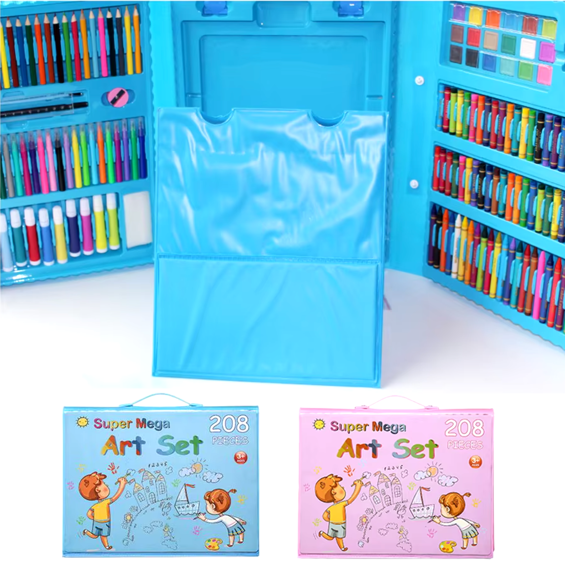 SET DE ARTE DE 208 PIEZAS 🎨