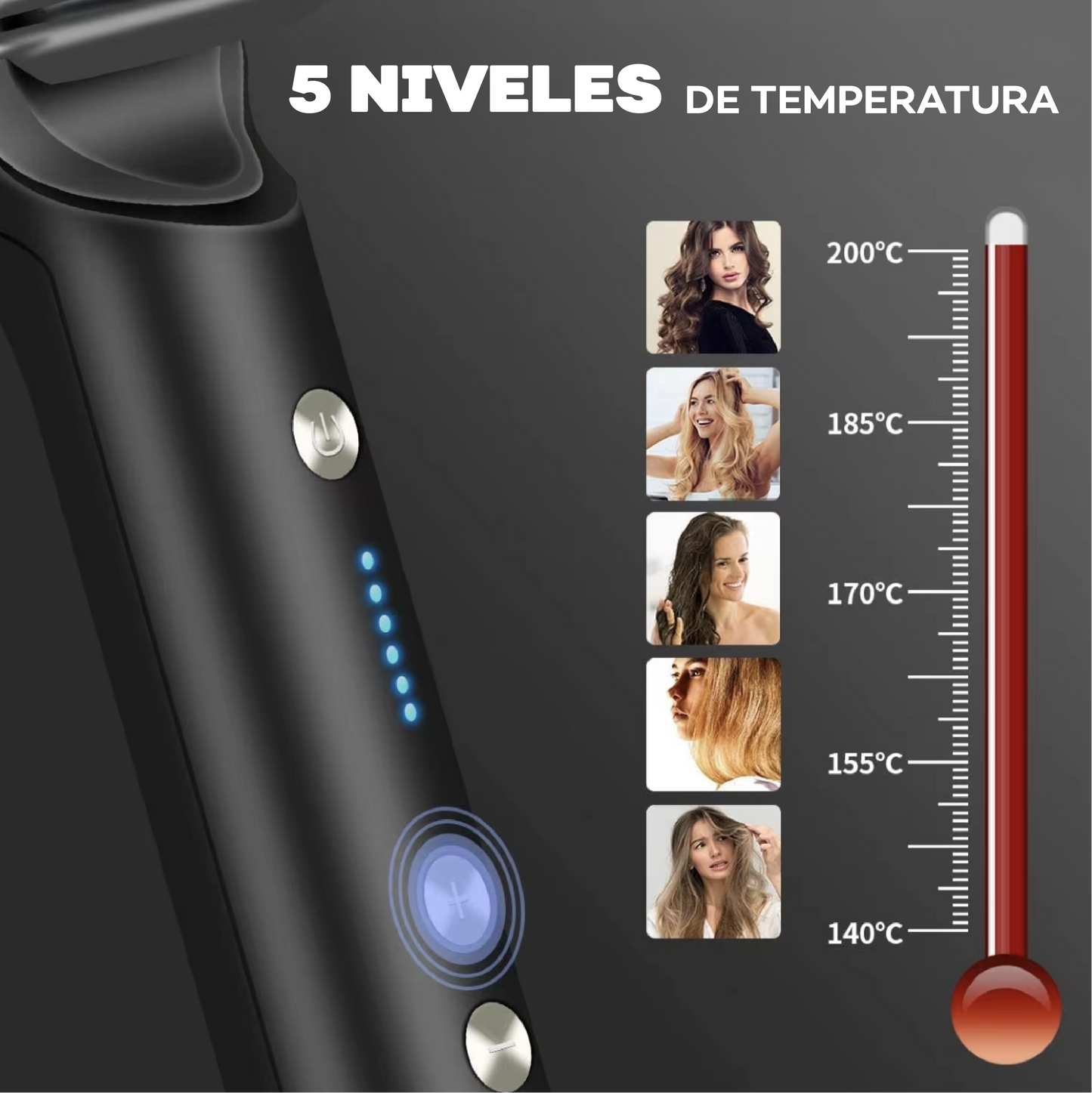 PLANCHA CEPILLO ALISADOR DE CABELLO®