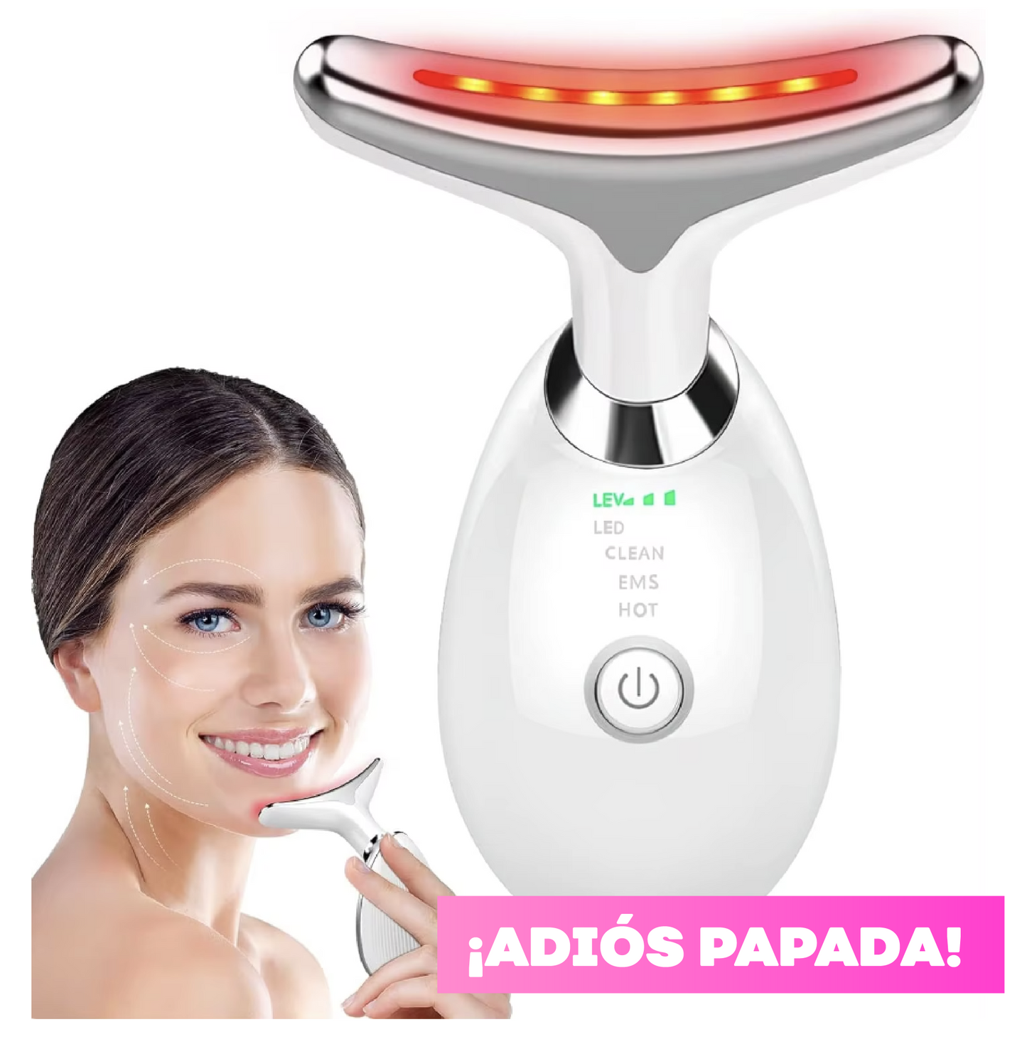 MASAJEADOR REDUCTOR DE PAPADA 💆♀️