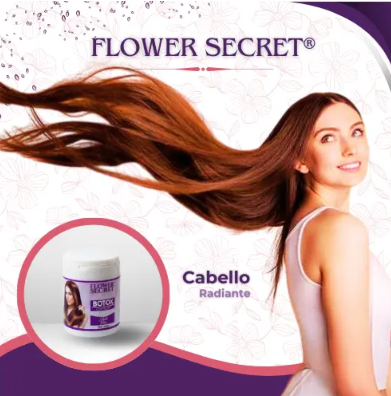 FLOWER SECRET® BOTOX CAPILAR 500ml. 🌸