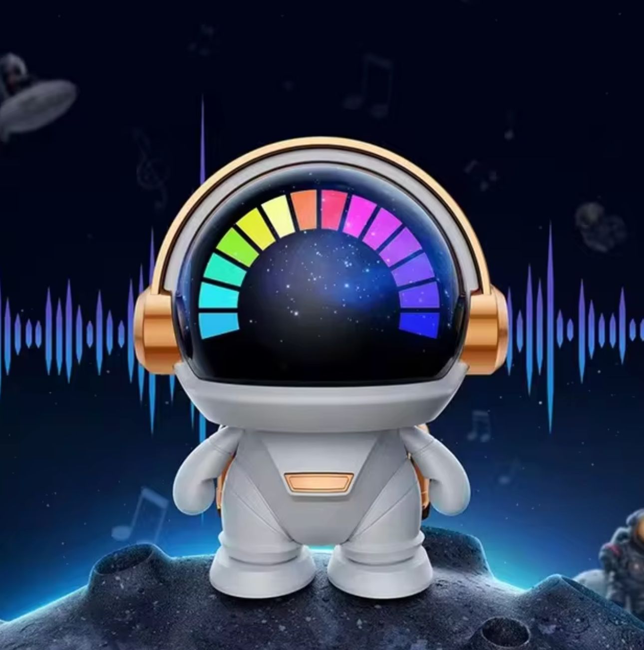 🎧 ¡ALTAVOZ BLUETOOTH ASTRONAUTA! 🚀