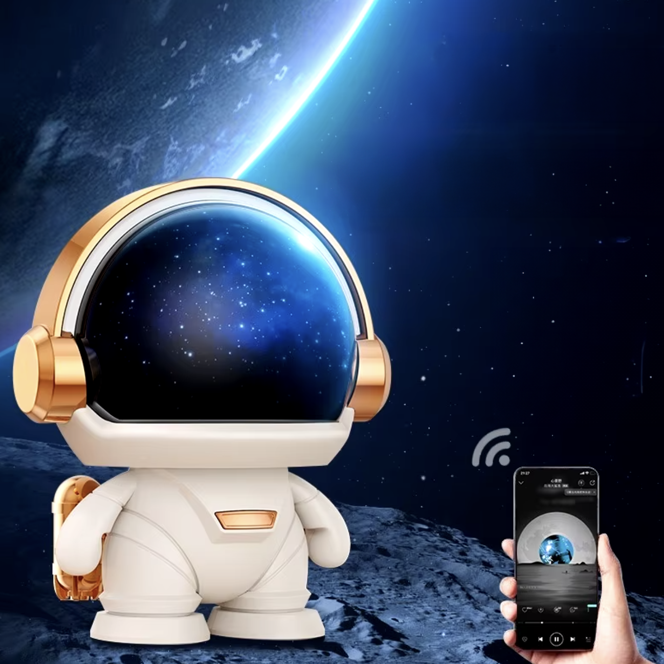 🎧 ¡ALTAVOZ BLUETOOTH ASTRONAUTA! 🚀