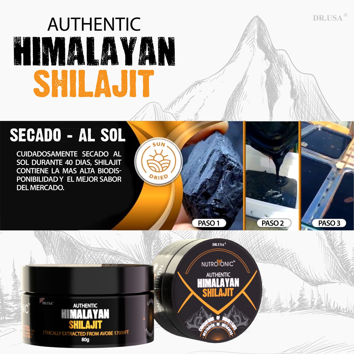 SHILAJIT DEL HIMALAYA 🌄 AUTHENTIC ®