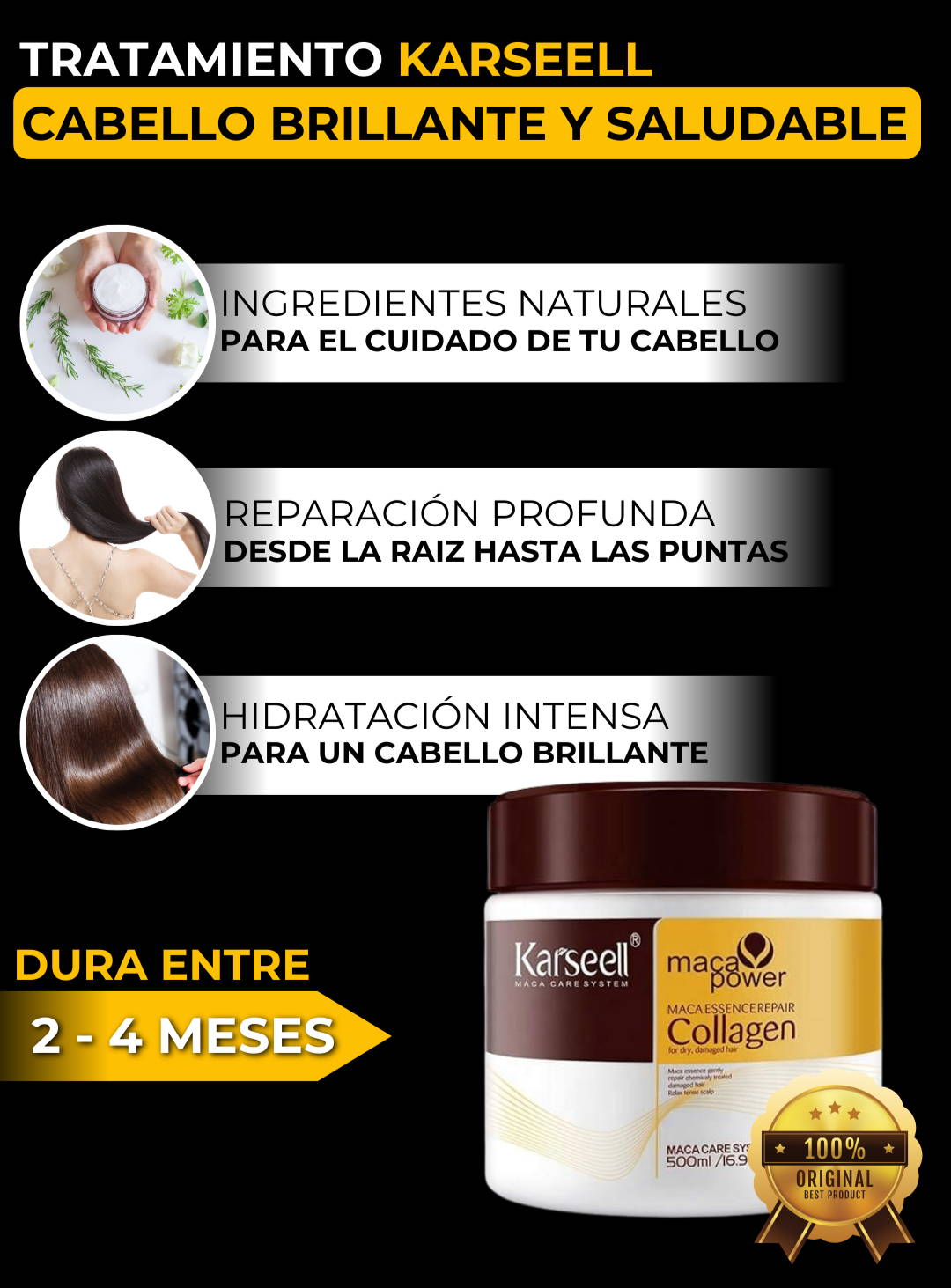 KARSEELL™ | Mascarilla Botox Para Tu Cabello